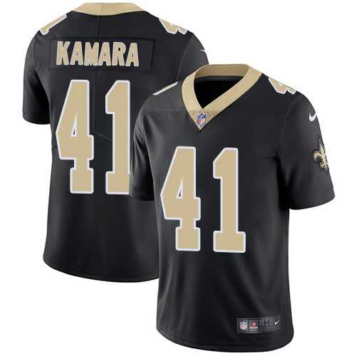 Nike New Orleans Saints #41 Alvin Kamara Black Team Color NFL Vapor Untouchable Limited Jersey,We sell and wholesale Nike New Orleans Saints #41 Alvin Kamara Black Team Color NFL Vapor Untouchable Limited Jersey on line form chian!